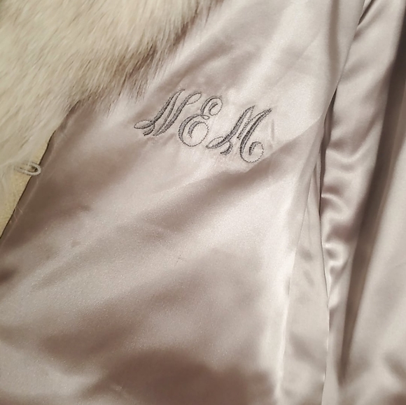 Authentic 100% Blue Fox fur Coat - Picture 6 of 9